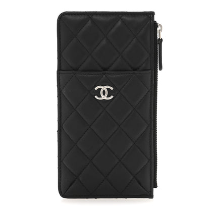 Chanel Lambskin Quilted Classic iPhone Pouch Black 1 of 9