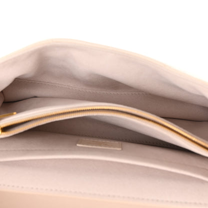 Louis Vuitton Calfskin LV New Wave Chain Bag Ivory 5 of 9