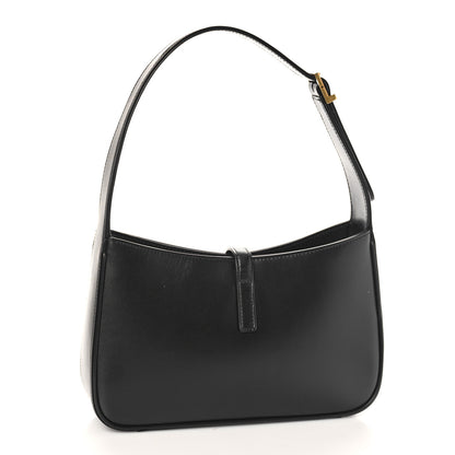 Saint Laurent Smooth Calfskin Le 5 A 7 Hobo Black 3 of 8