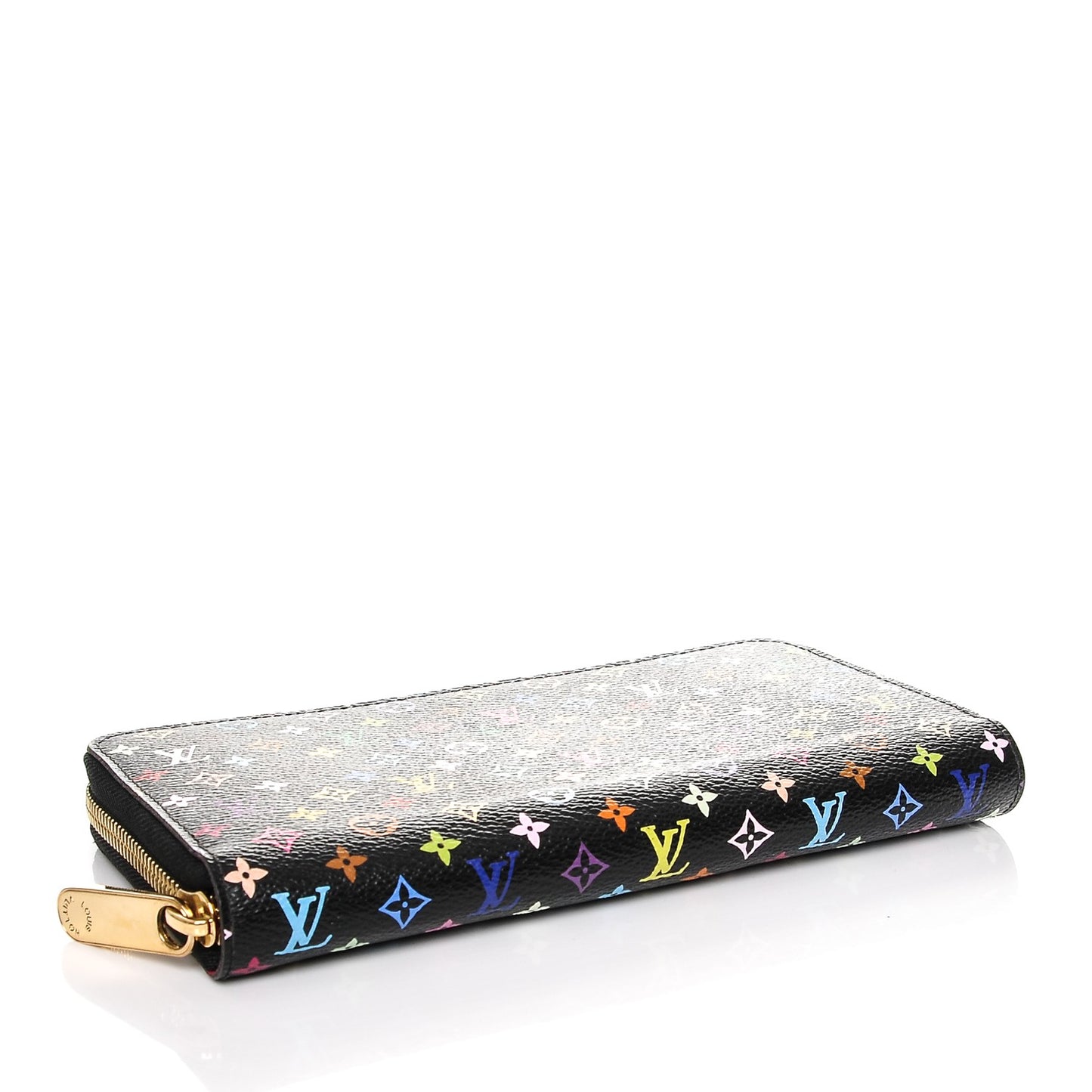 Monogram Multicolor Zippy Wallet Black Grenade