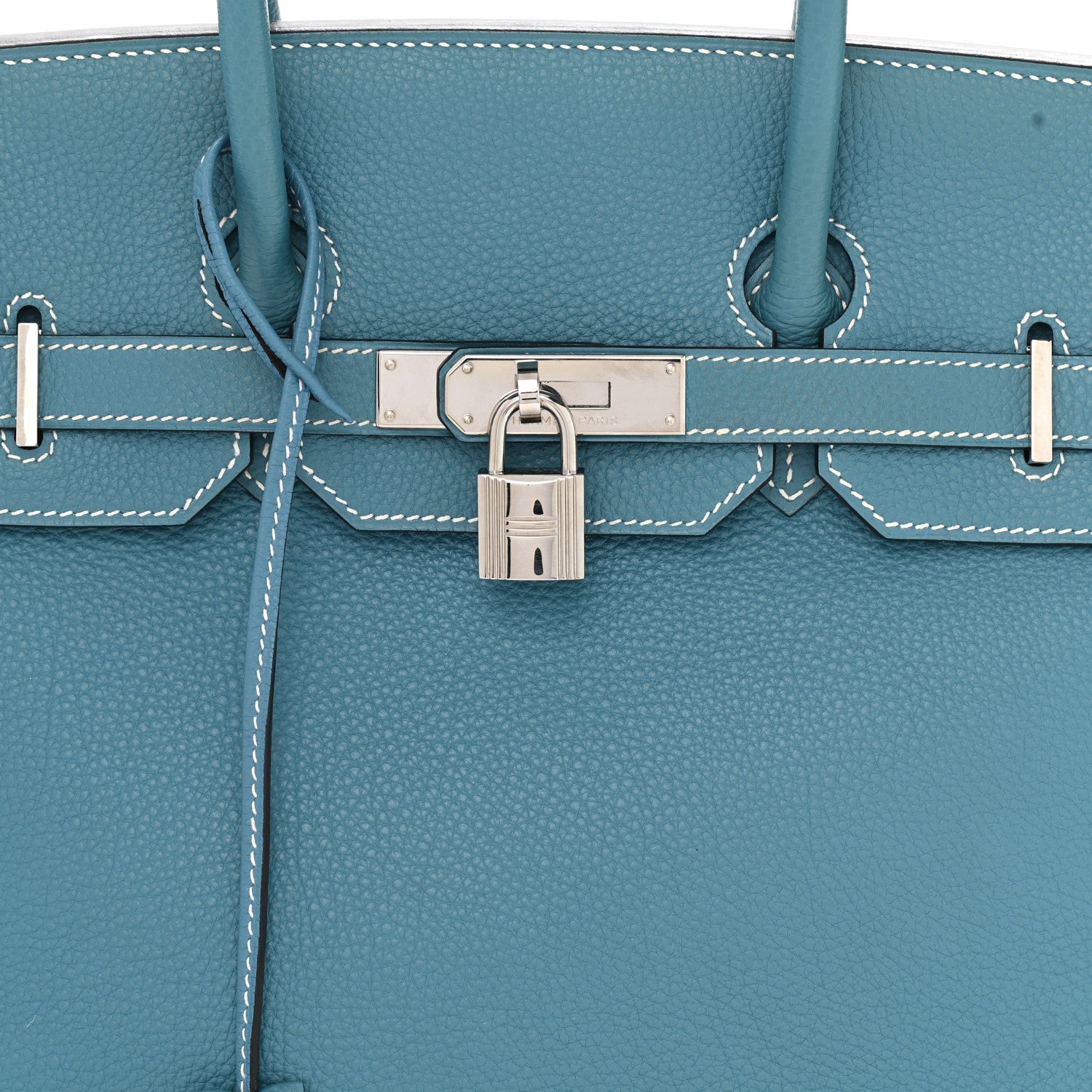 Hermes Togo Birkin 35 Blue Jean 8 of 10