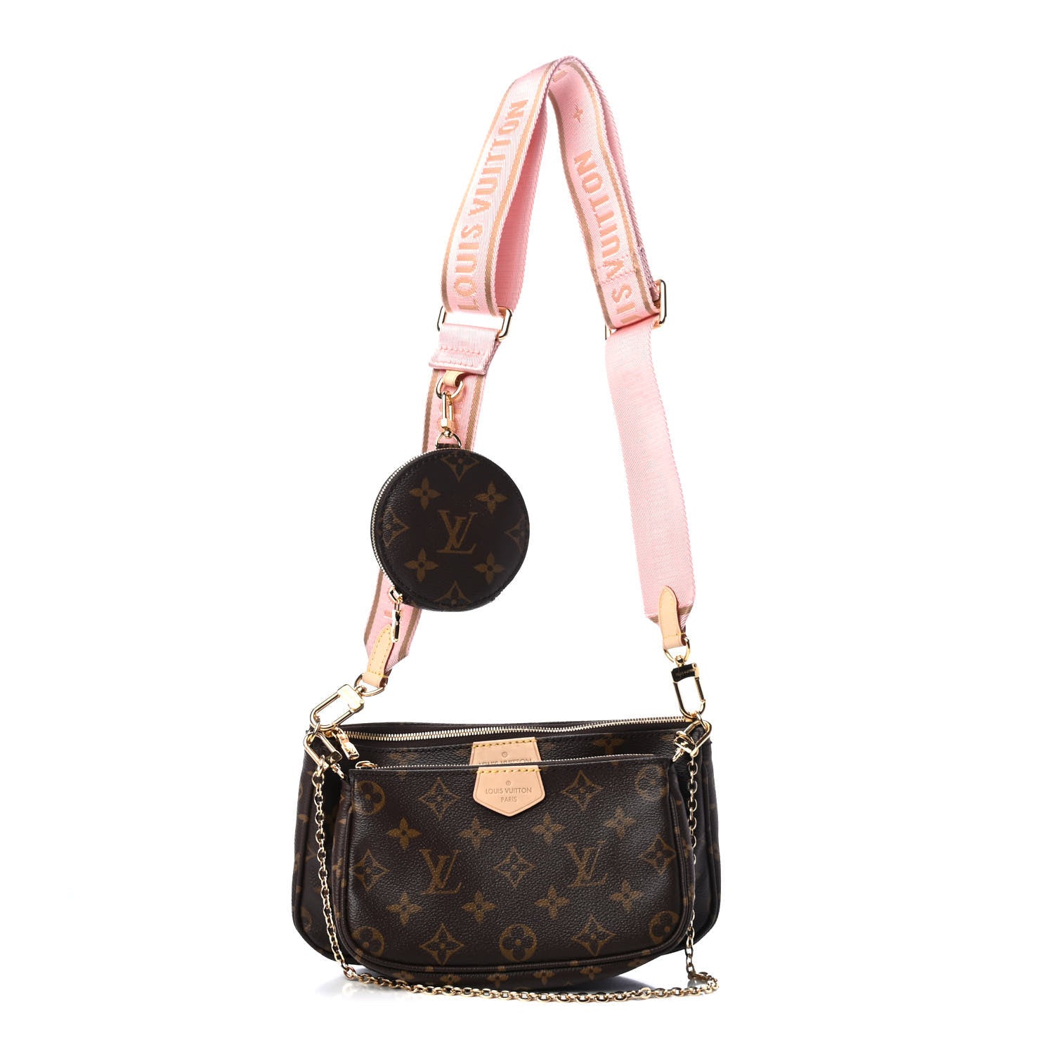 Louis Vuitton Monogram Multi Pochette Accessories Rose Clair 1 of 4