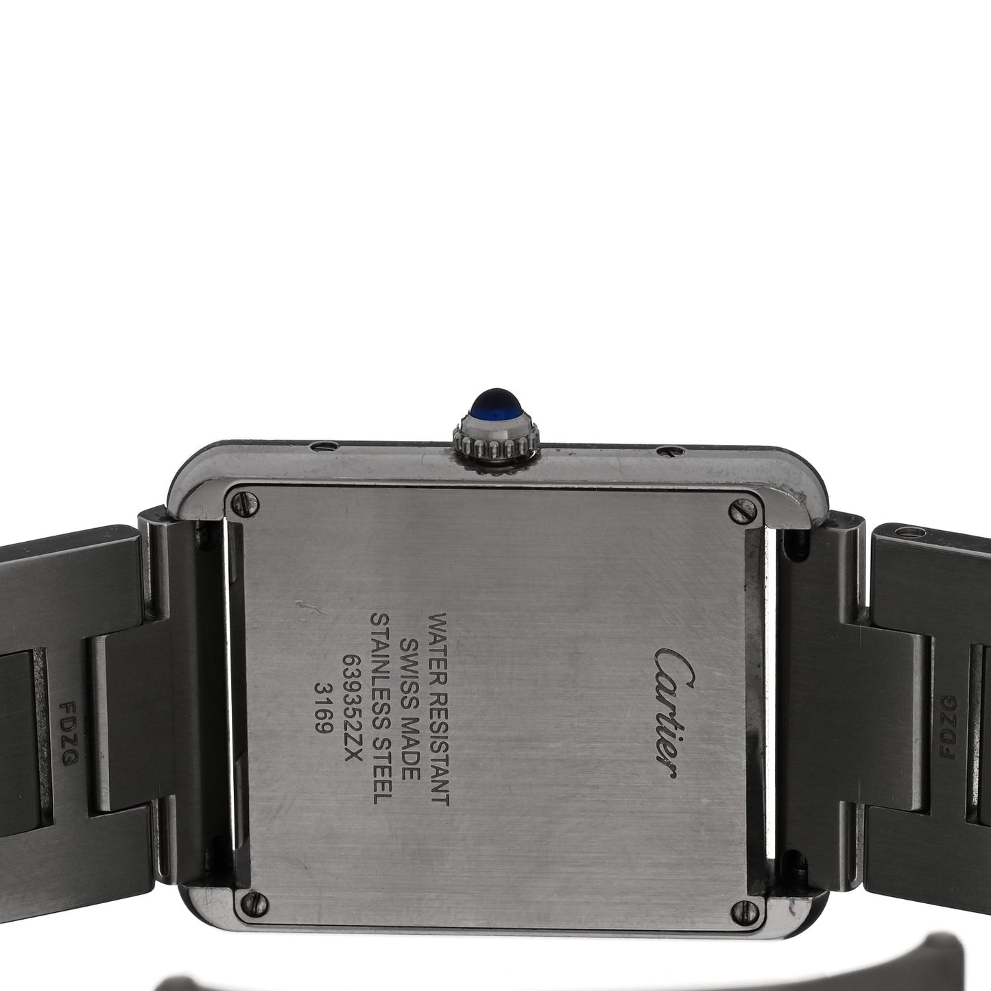 Stainless Steel 27mm Tank Solo Quartz Watch