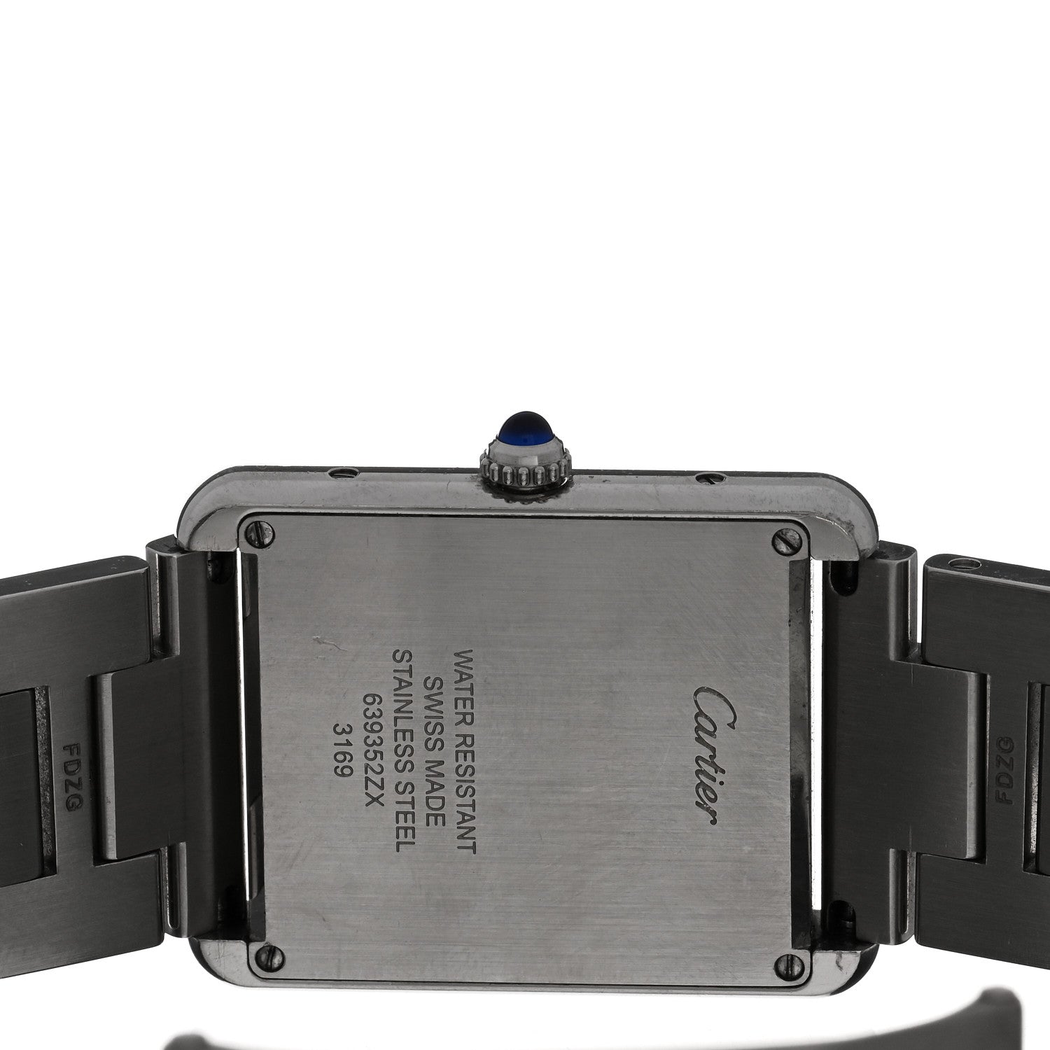 Cartier Stainless Steel 27mm Tank Solo Quartz Watch 4 of 5