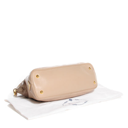Prada Soft Calf Shoulder Bag Quarzo 4 of 11
