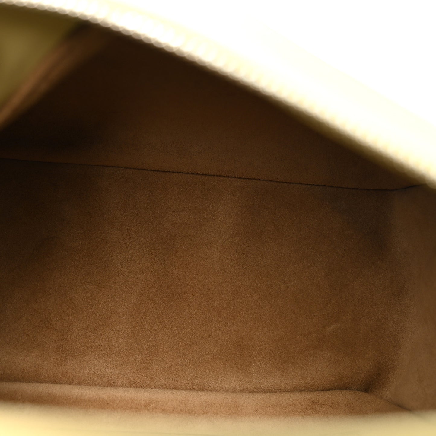 X ALBERS Nappa Calfskin Small Puzzle Bag Pale Grey Light Citrine