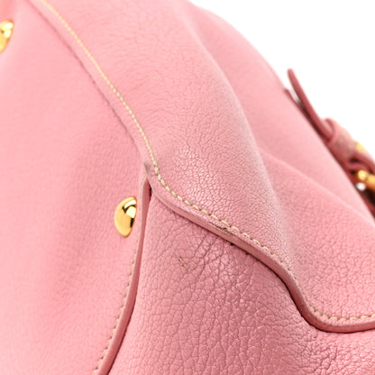 Miu Miu Goatskin Madras Bauletto Peonia 16 of 18