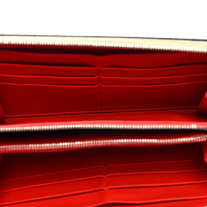 Celine Grained Calfskin Large Zip Around Multifunction Wallet Dune 5 of 6