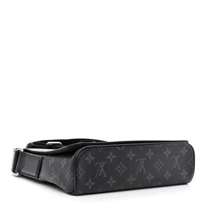 Louis Vuitton Monogram Eclipse District PM Black 4 of 10