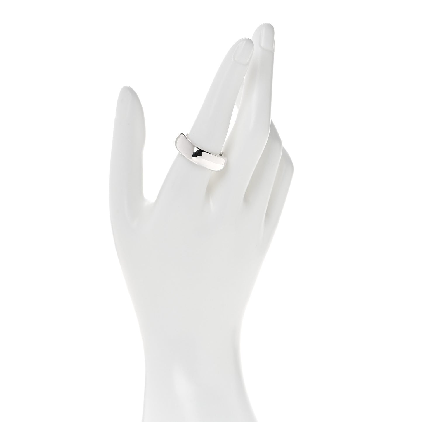 Sterling Silver Square Ring 58 8.5