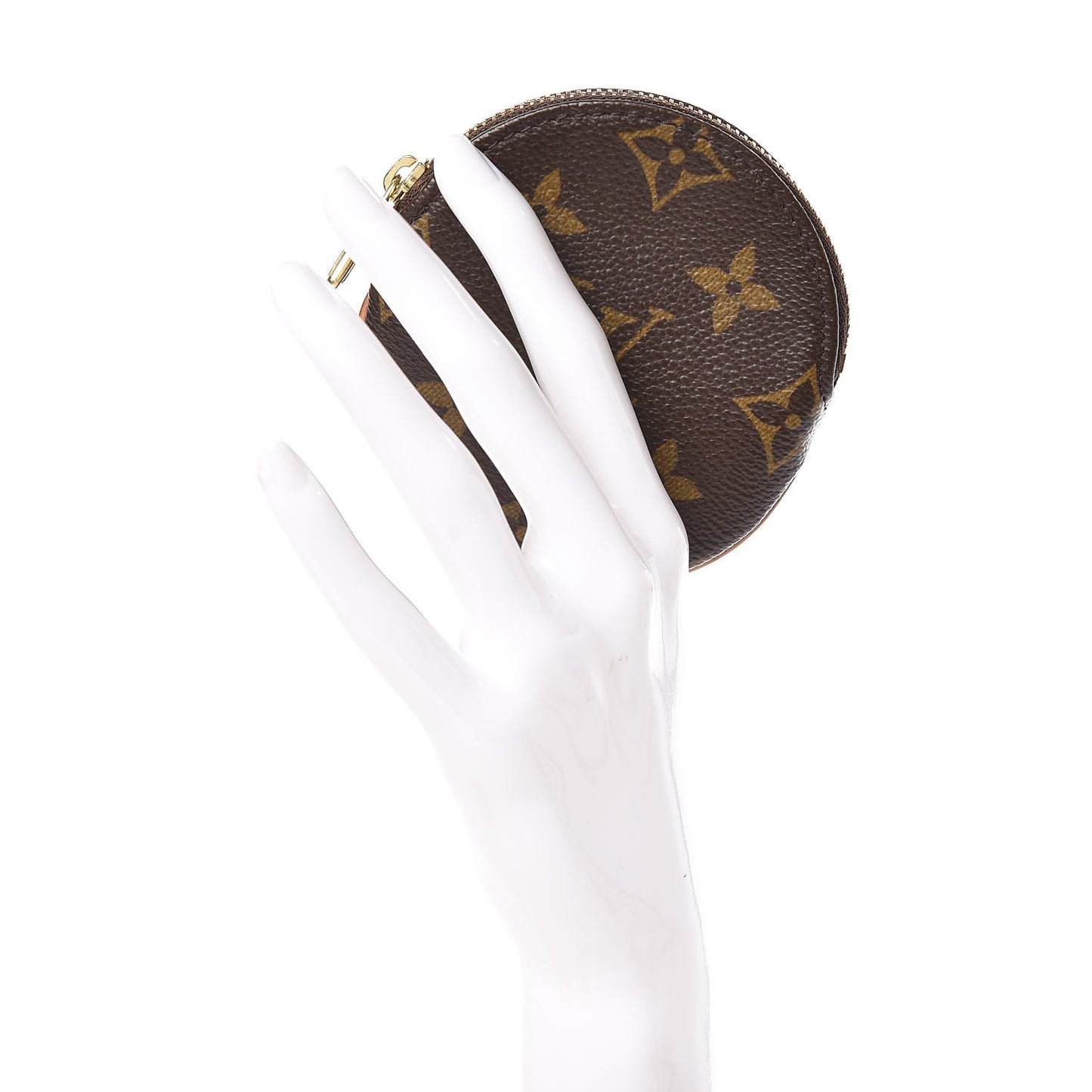 Monogram Round Coin Purse