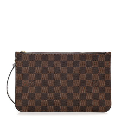 Louis Vuitton Damier Ebene Neverfull MM GM Pochette 1 of 6