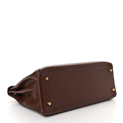 Hermes Courchevel Kelly Retourne 35 Noisette 4 of 13