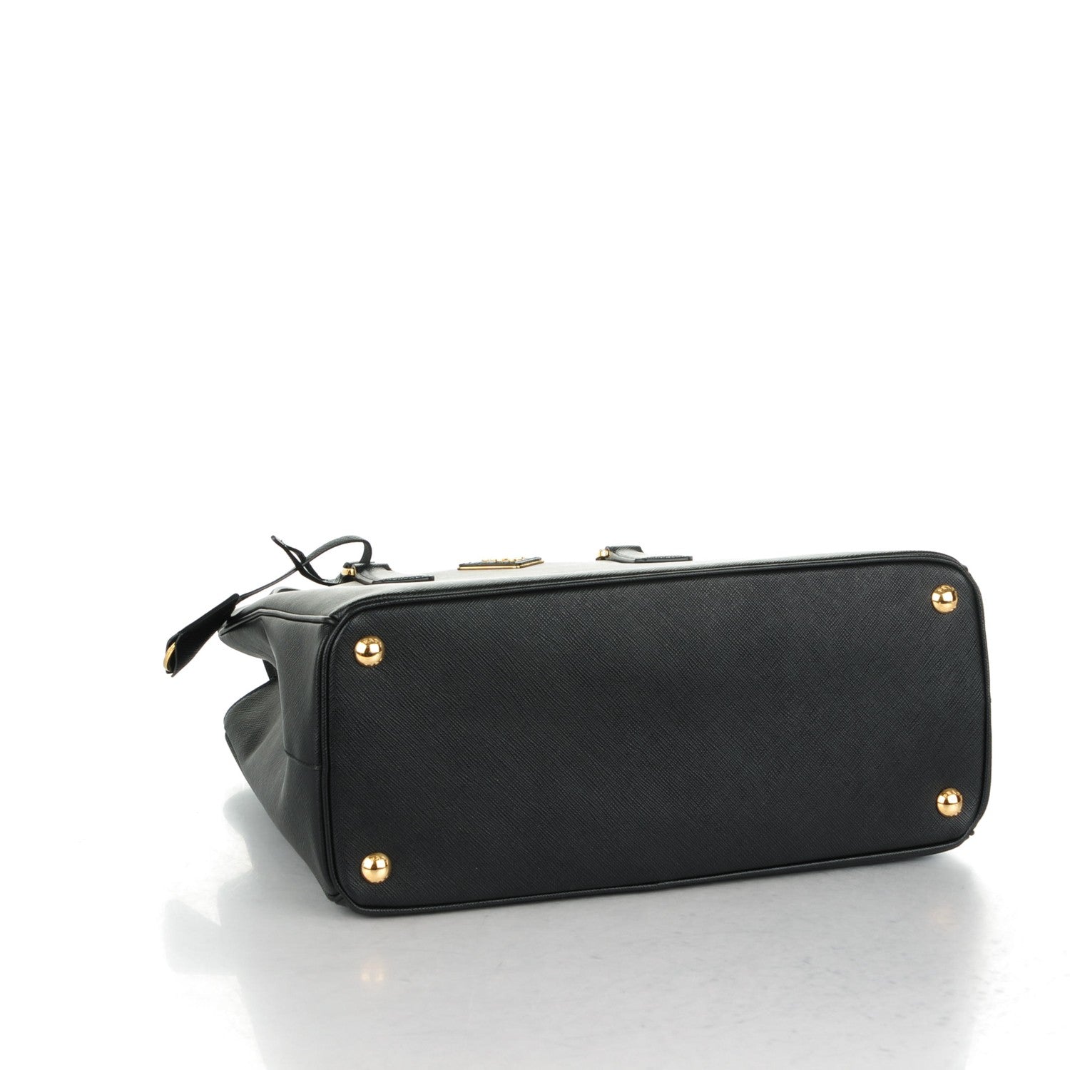 Prada Saffiano Lux Medium Tote Nero Black 4 of 7