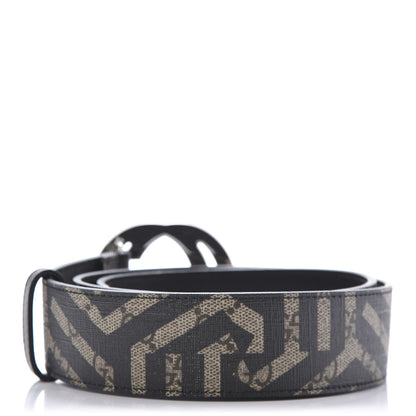 Gucci GG Supreme Monogram Caleido Interlocking G Belt 80 32 Black 2 of 5
