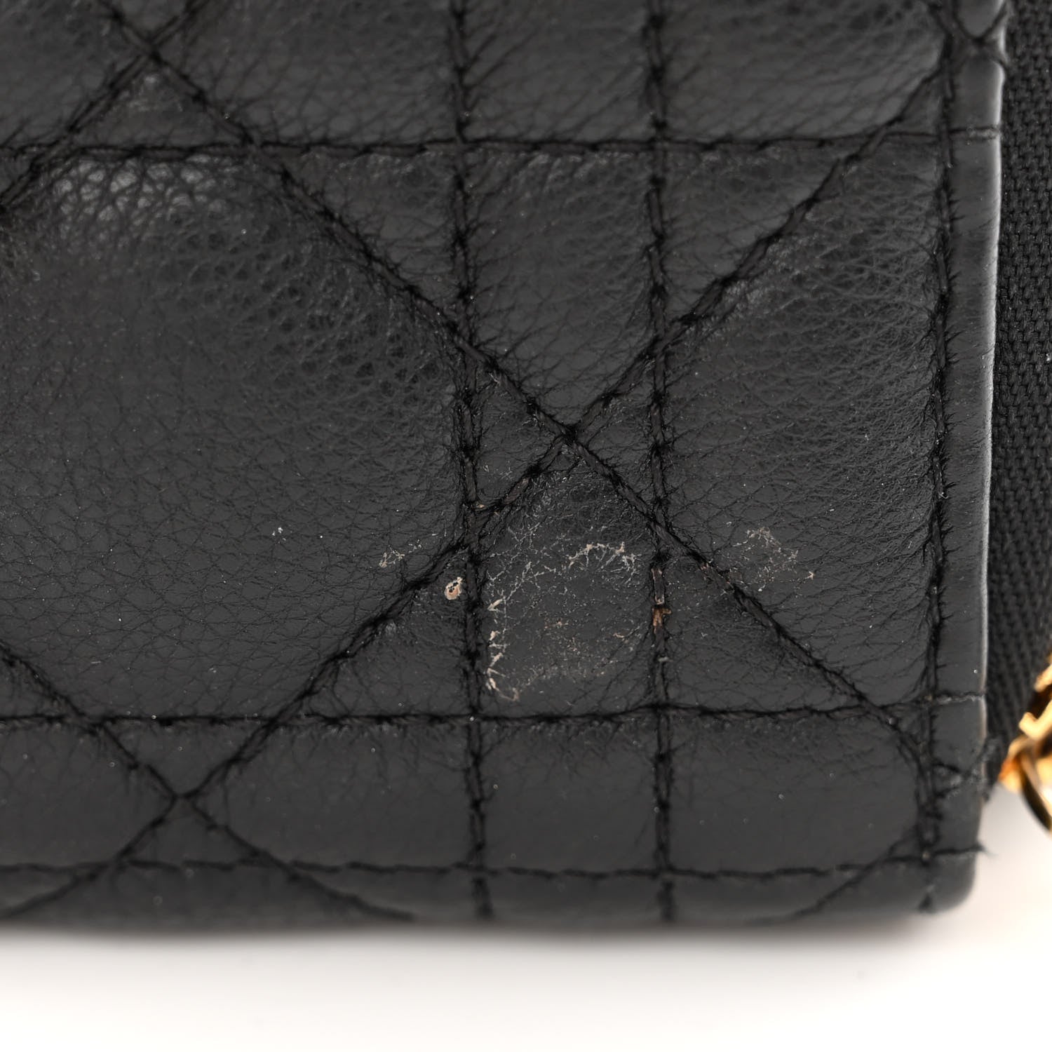 Christian Dior Supple Calfskin Caro Double Pouch Black 13 of 14