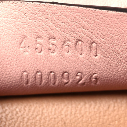 Gucci Snakeskin Pearly GG Marmont Clutch Taffy 7 of 12