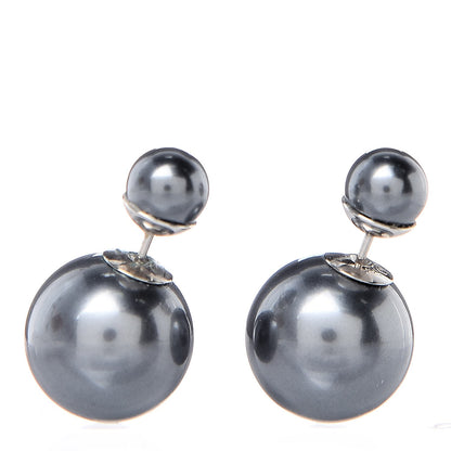 Christian Dior Mise En Dior Tribal Earrings Grey 1 of 5