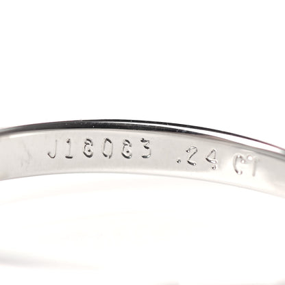 Tiffany Platinum Diamond .24ct Solitaire Engagement Ring 51 5.75 6 of 7