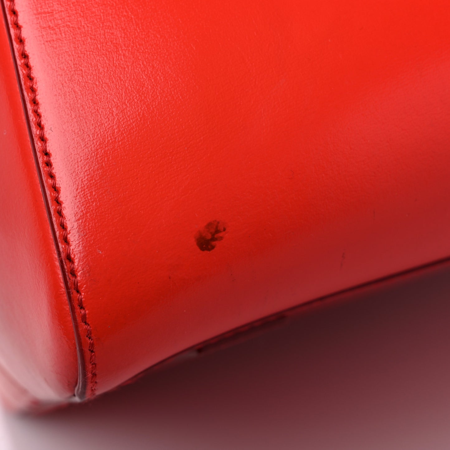 Shiny Lord Calfskin Medium Antigona Orange