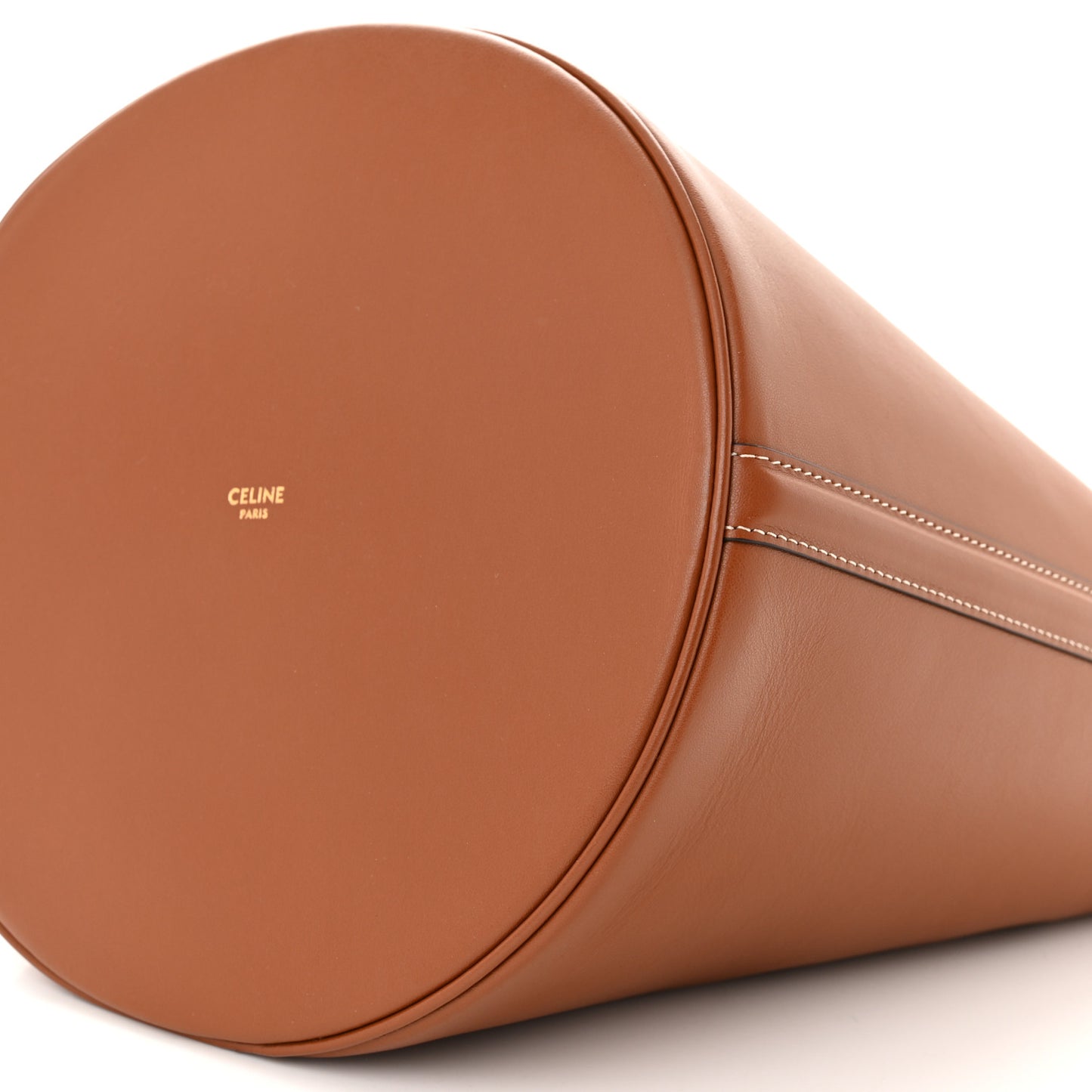 Smooth Calfskin Bucket 16 Bag Tan