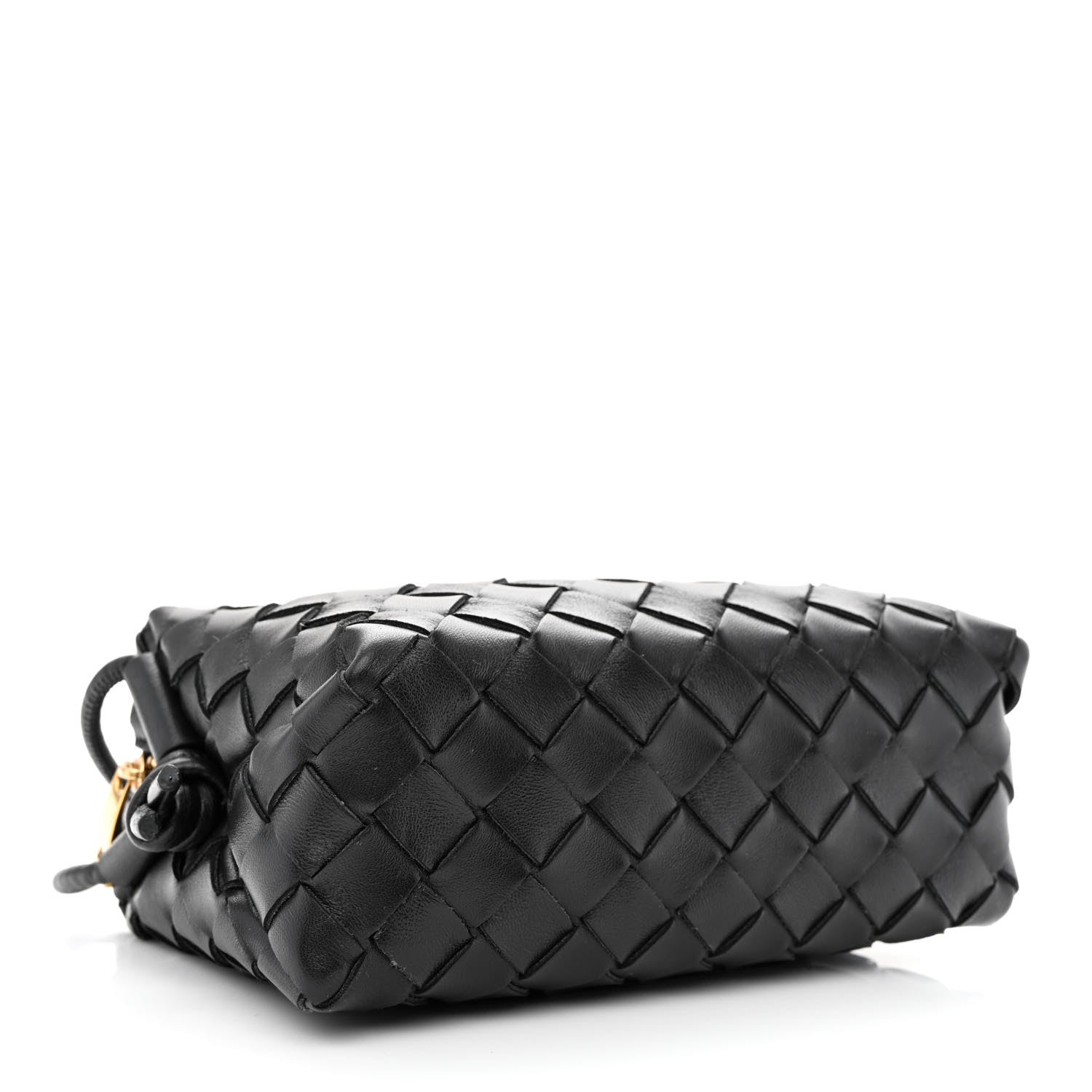 Bottega Veneta Nappa Intrecciato Mini Loop Camera Bag Black 4 of 10
