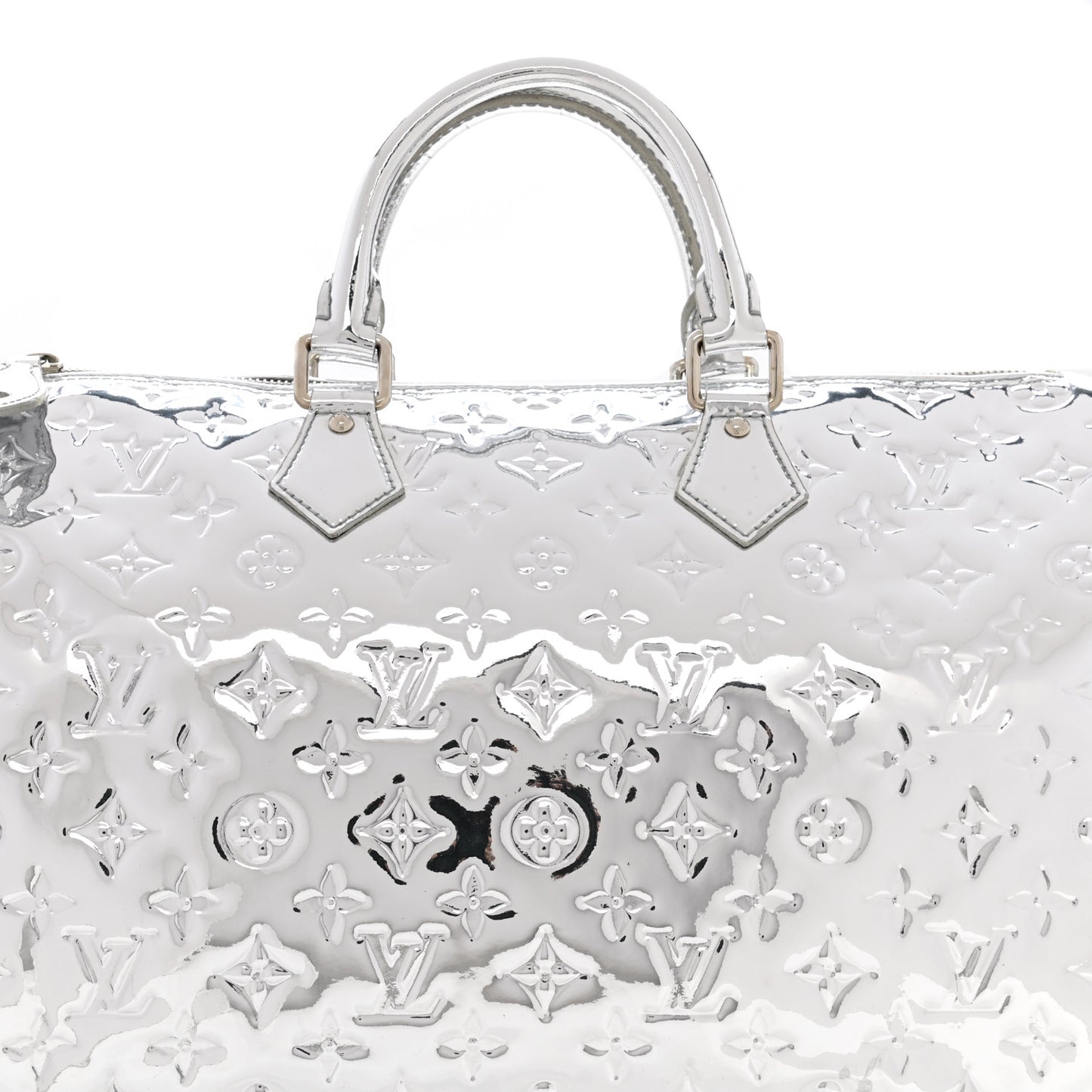 Monogram Miroir Speedy 35 Silver
