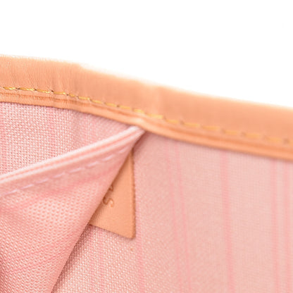 Louis Vuitton Damier Azur Neo Neverfull MM Rose Ballerine 8 of 10