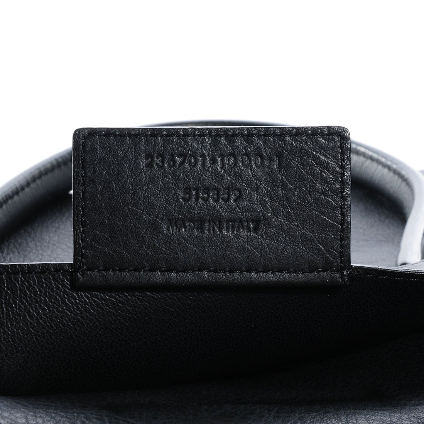 Supple Calfskin Papier A4 Tote Black