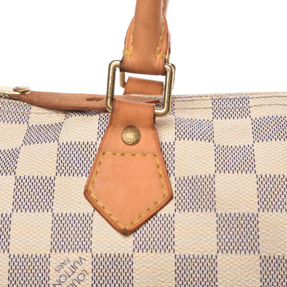 Louis Vuitton Damier Azur Speedy 30 23 of 34