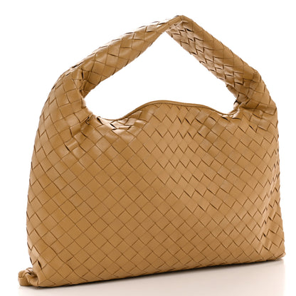 Bottega Veneta Calfskin Intrecciato Small Hop Dark Praline 3 of 10