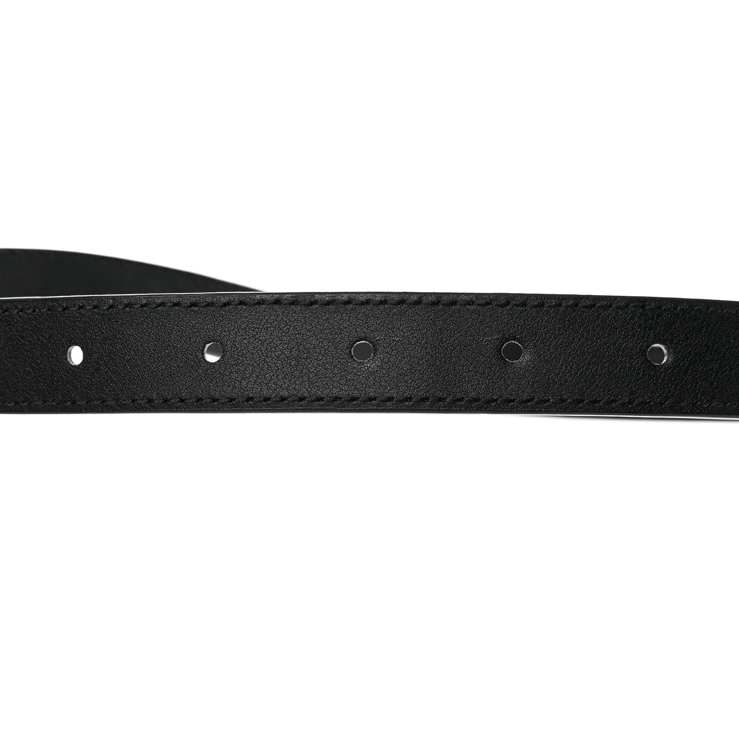 Gucci Calfskin Double G 20mm Belt 80 32 Black 3 of 6