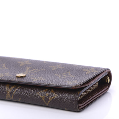 Louis Vuitton Monogram Porte-Monnaie Billets Tresor Wallet 9 of 9