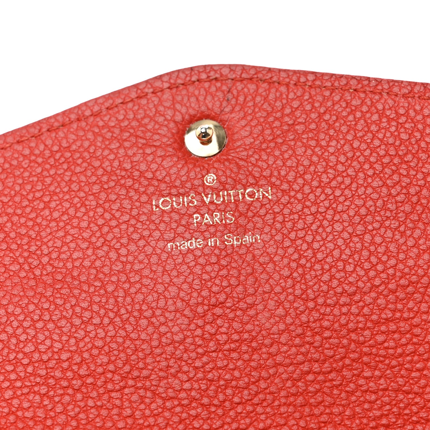 Louis Vuitton Empreinte Curieuse Wallet Cherry 7 of 11