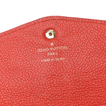 Louis Vuitton Empreinte Curieuse Wallet Cherry 7 of 11