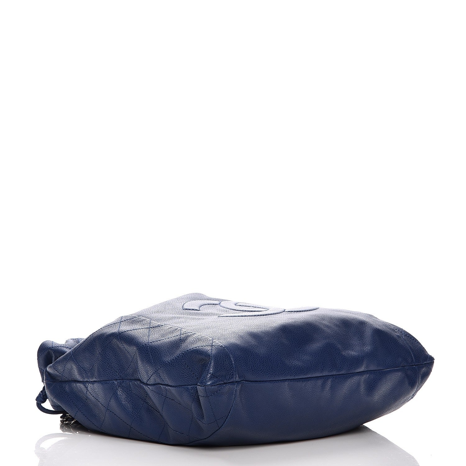 Chanel Caviar 31 Drawstring Tote Blue 4 of 9