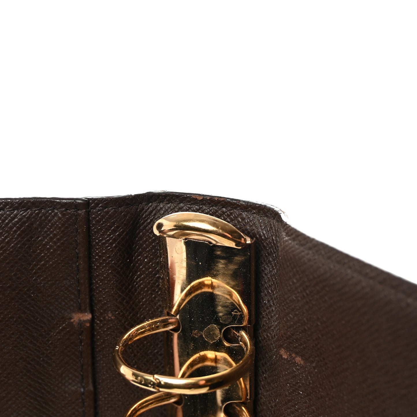 Damier Ebene Medium Ring Agenda Cover