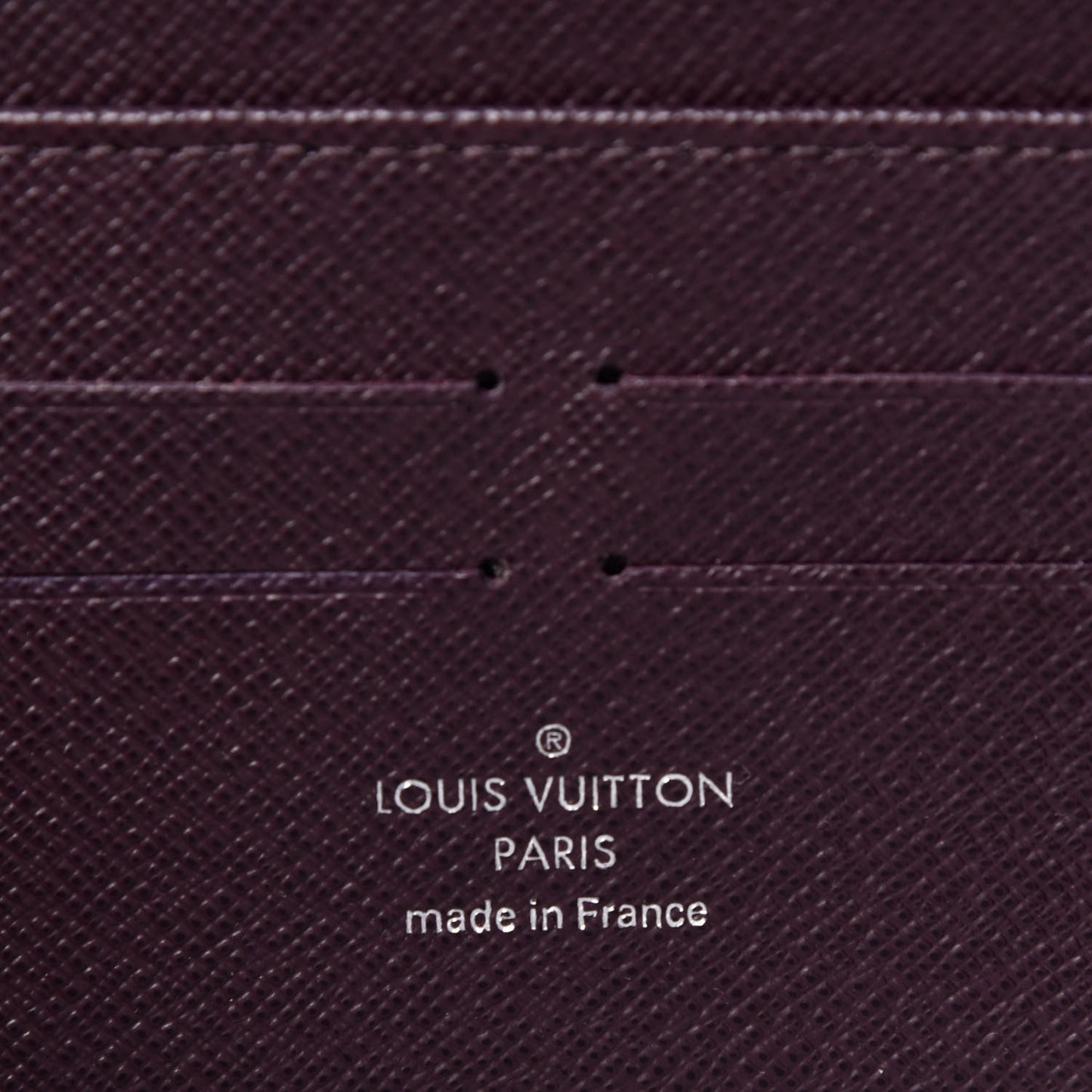 Epi Zippy Wallet Cassis