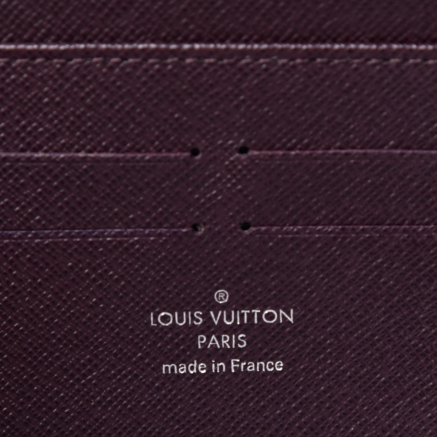 Louis Vuitton Epi Zippy Wallet Cassis 6 of 7
