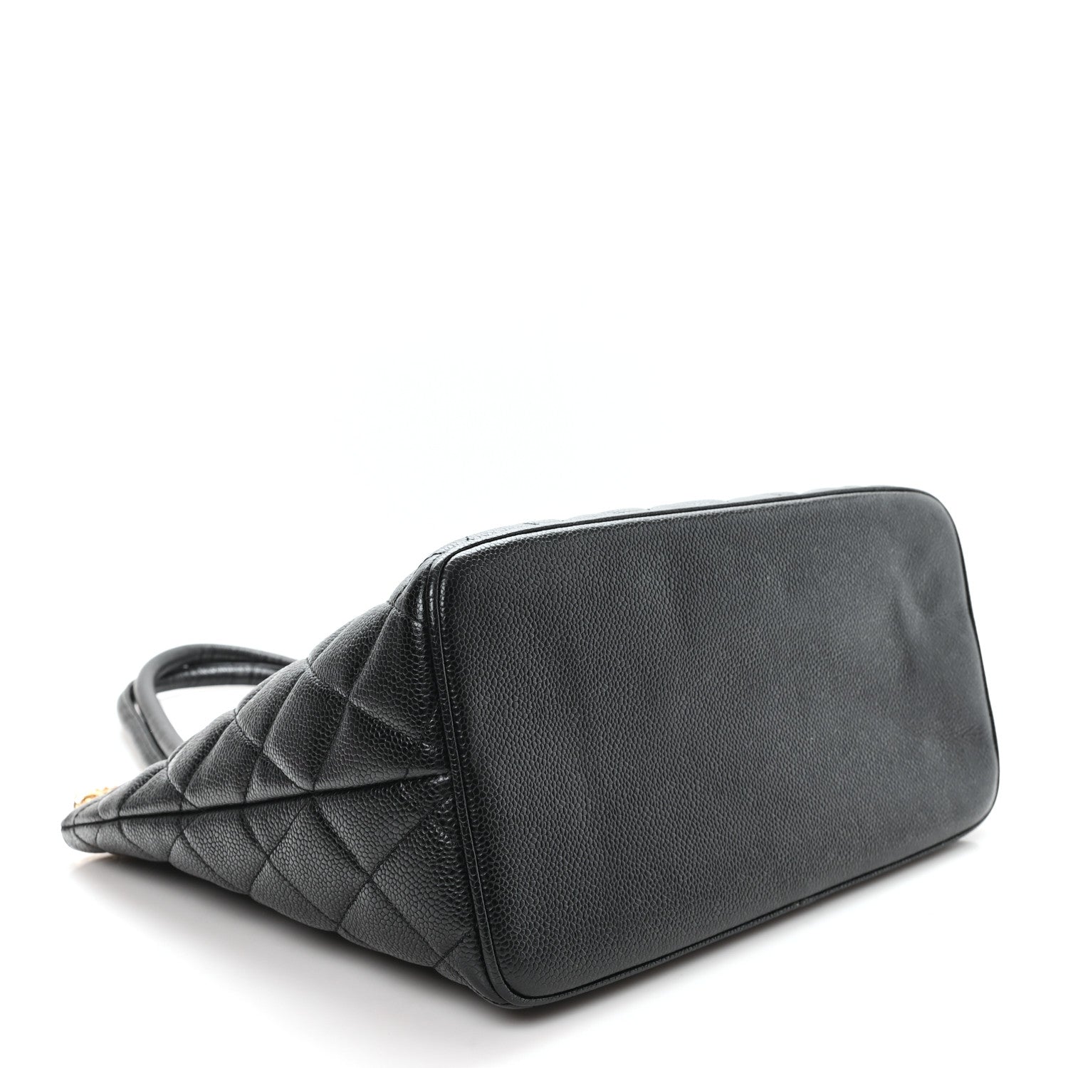 Chanel Caviar Quilted Medallion Tote Black 4 of 10