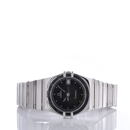 Omega Stainless Steel 33mm Constellation Quartz Watch Black 396.1076 3 of 6
