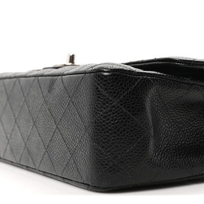 Chanel Caviar Quilted Medium Double Flap Black 18 of 19