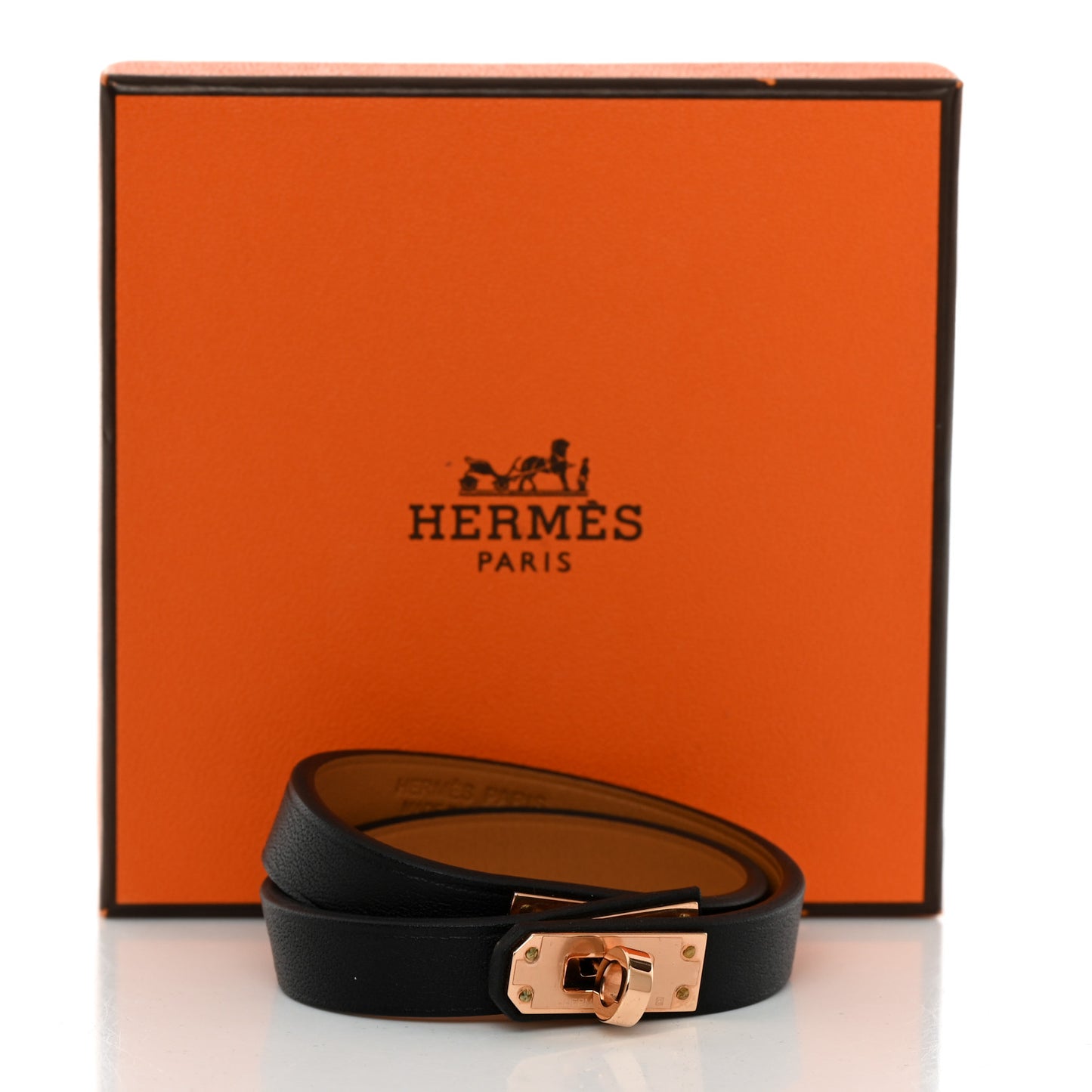 Swift Mini Kelly Double Tour Bracelet T1 Black