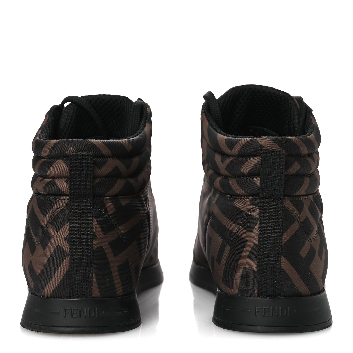 Nylon FF Reloaded High Top Sneakers 41 Tobacco Black