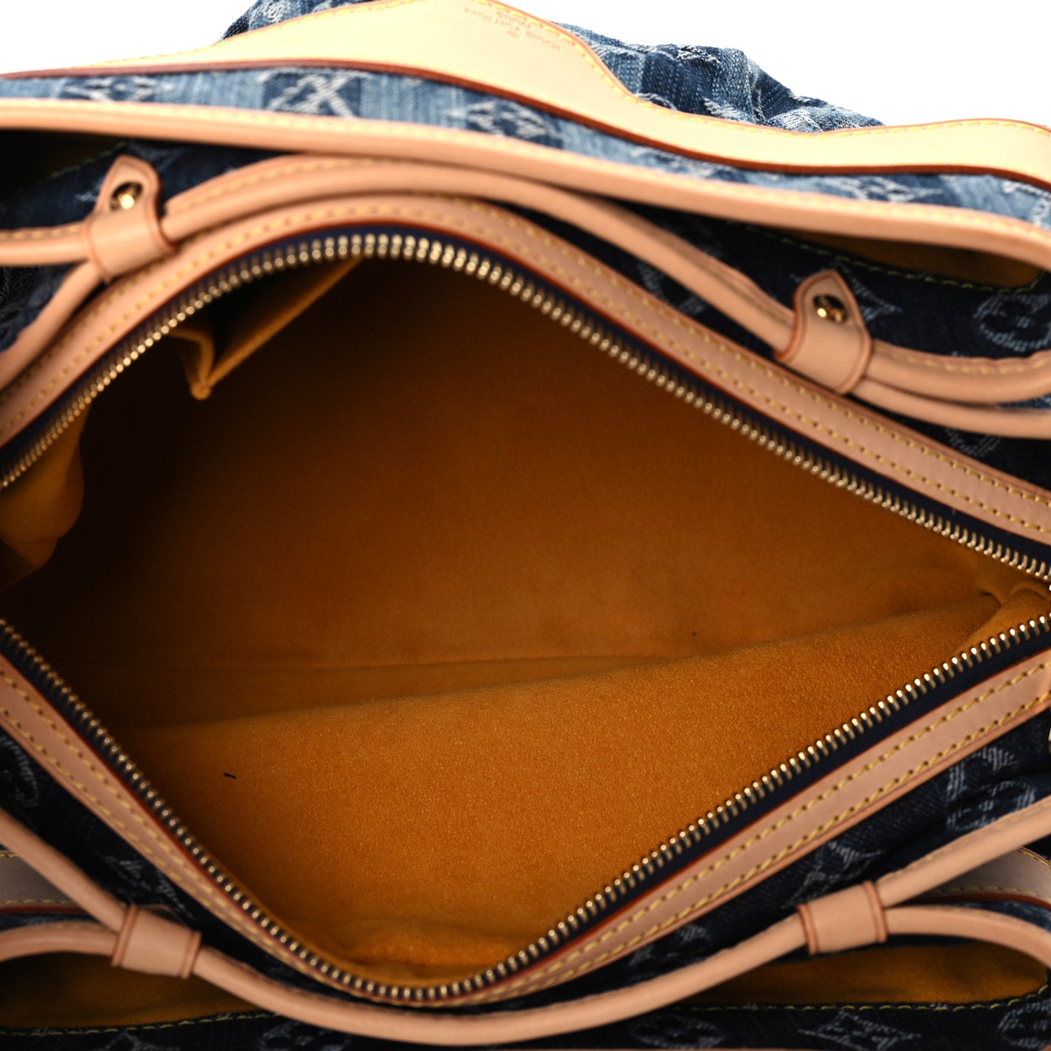Louis Vuitton Denim Raye Porte Epaule MM 5 of 10
