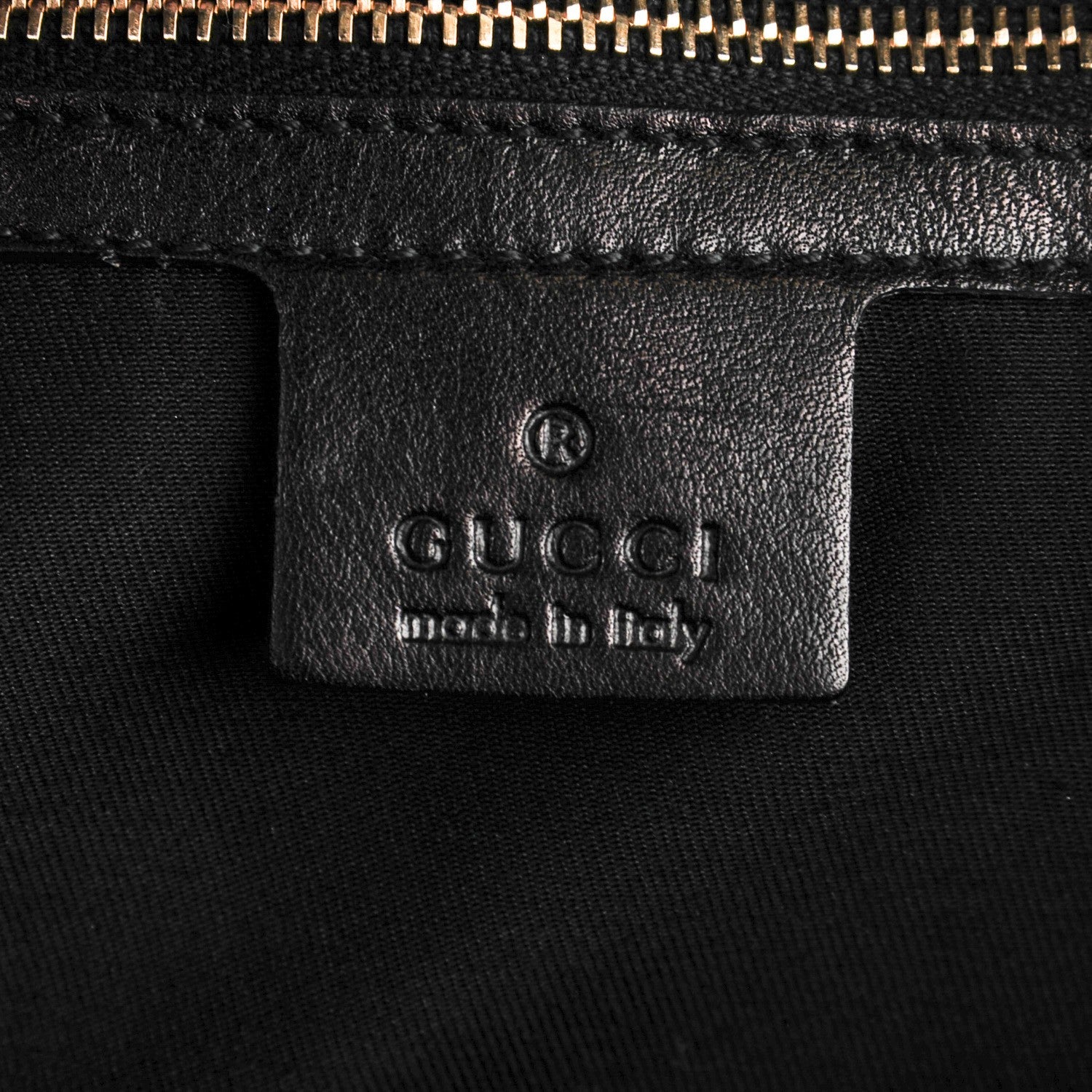 Gucci Monogram Peggy Braided Tote Black 5 of 7