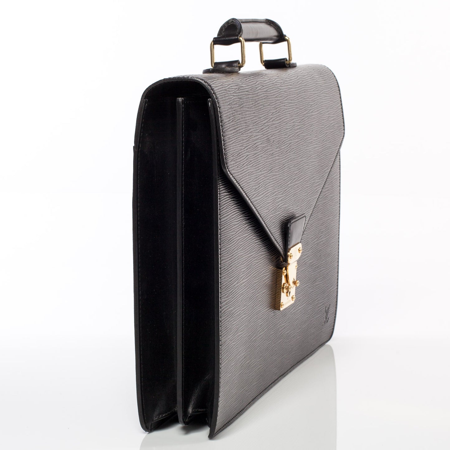 Epi Serviette Ambassadeur Briefcase Black