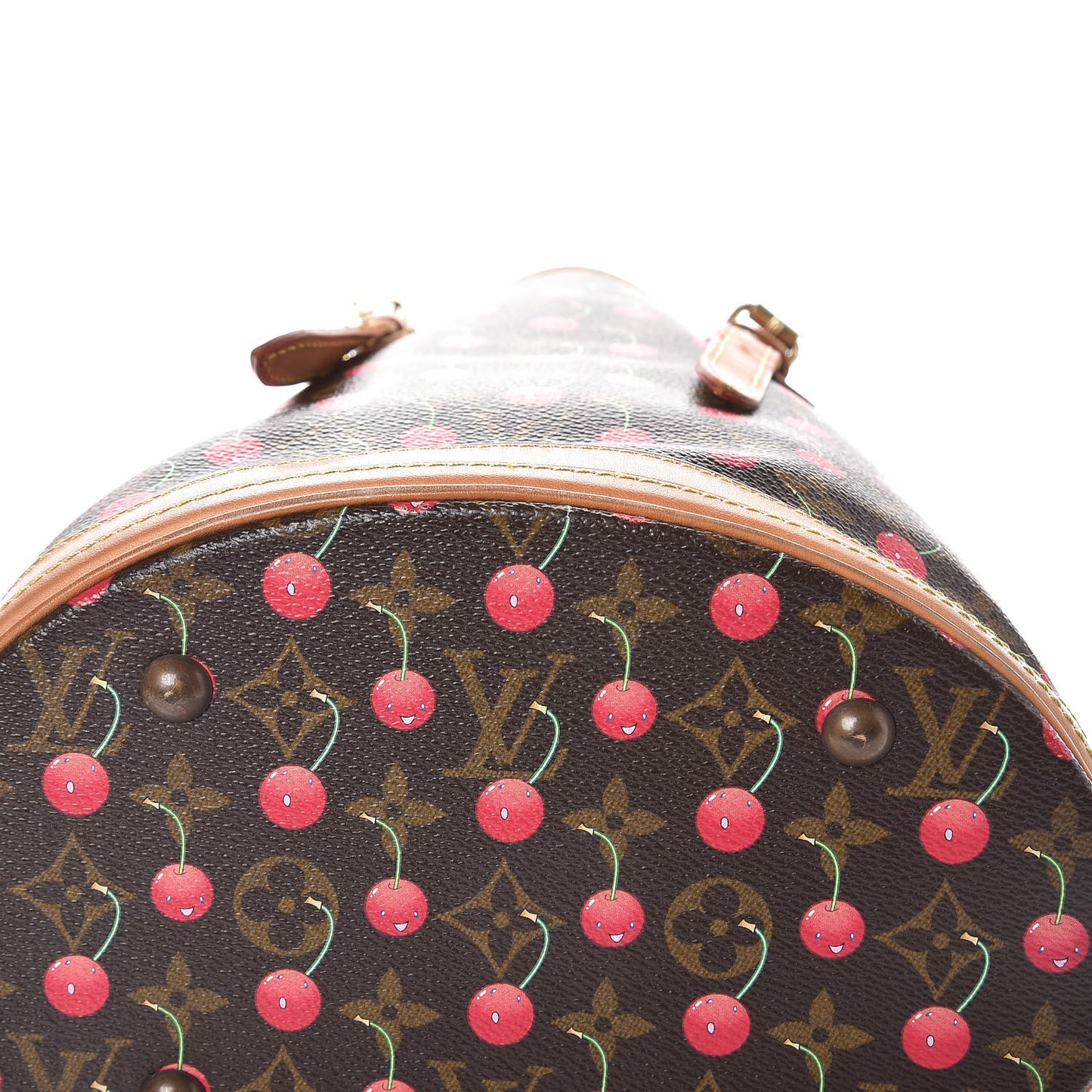 Monogram Cerises Bucket Bag