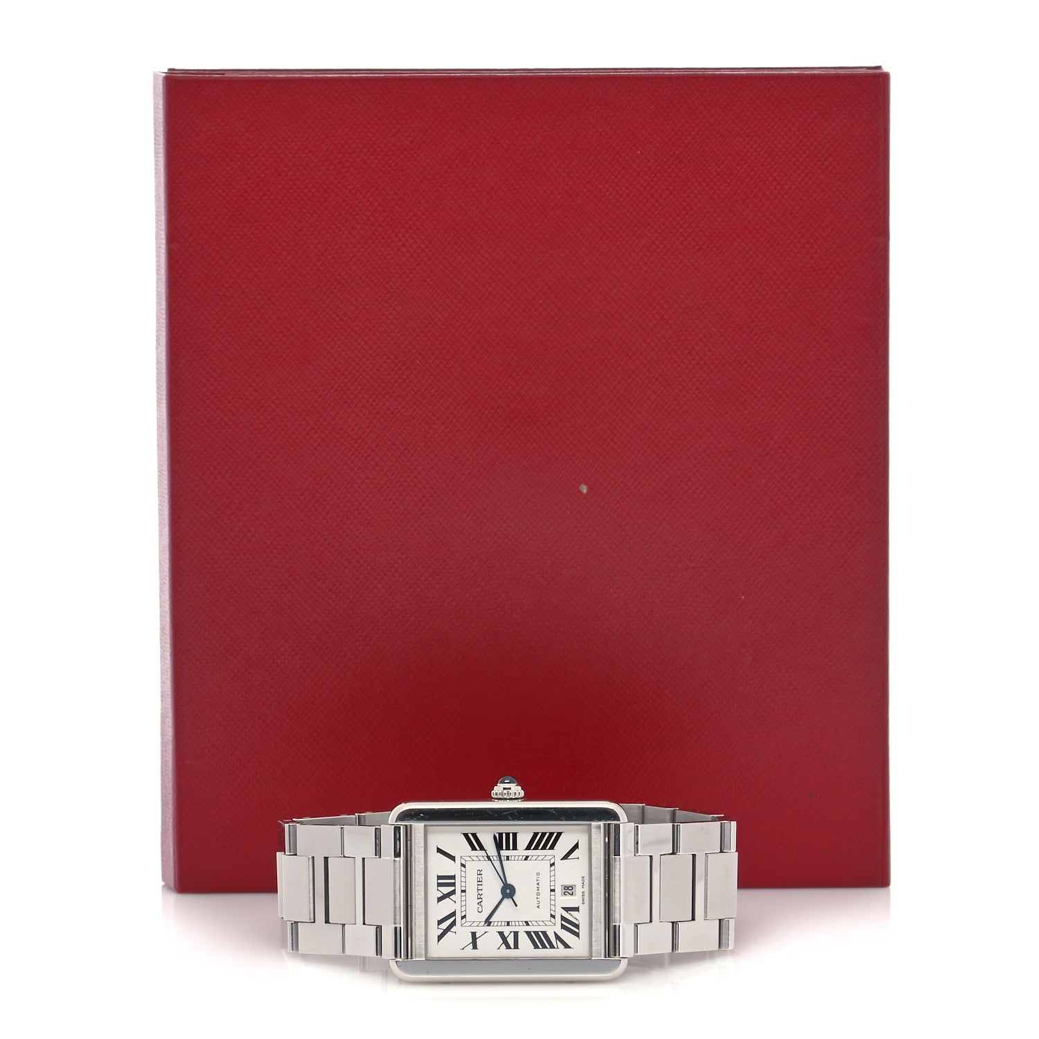 Cartier Stainless Steel 31mm Tank Solo Automatic Watch 5 of 5