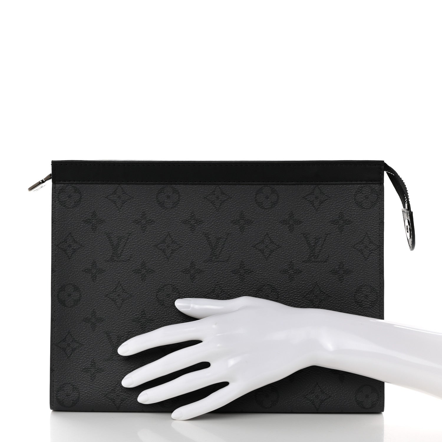 Louis Vuitton Monogram Eclipse Pochette Voyage MM 2 of 6